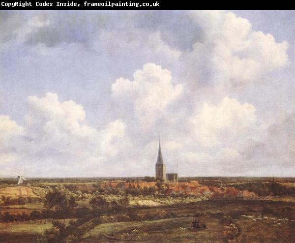 Jacob van Ruisdael Landscape with Church and Village